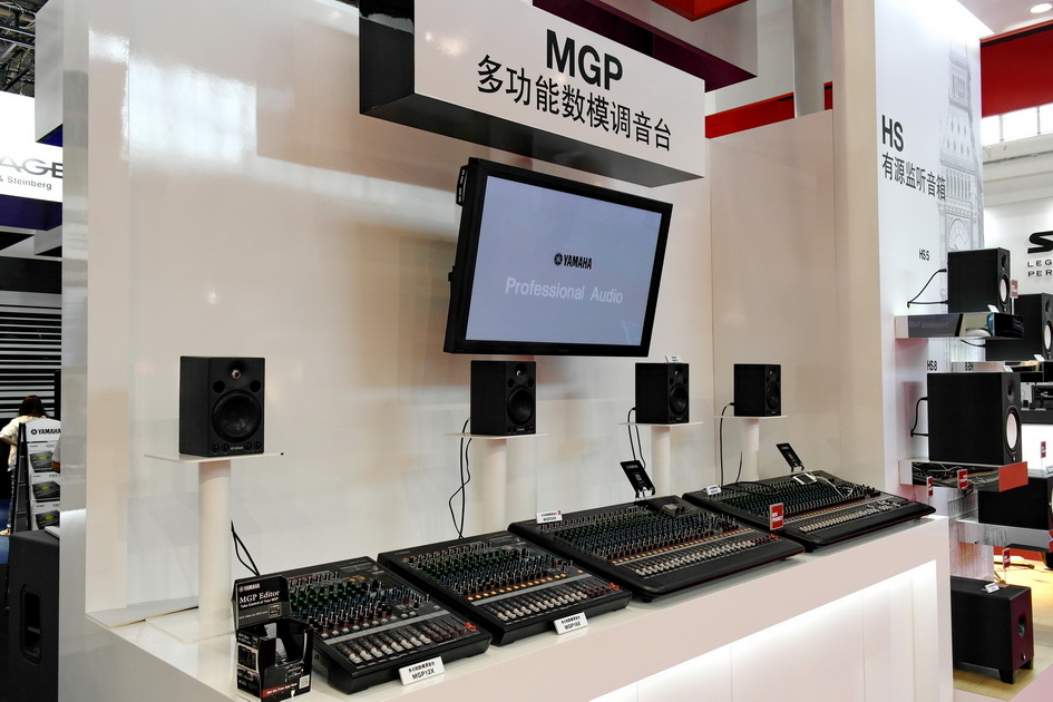 明升mansion专业音响新产品亮相PALM EXPO 2013展会 