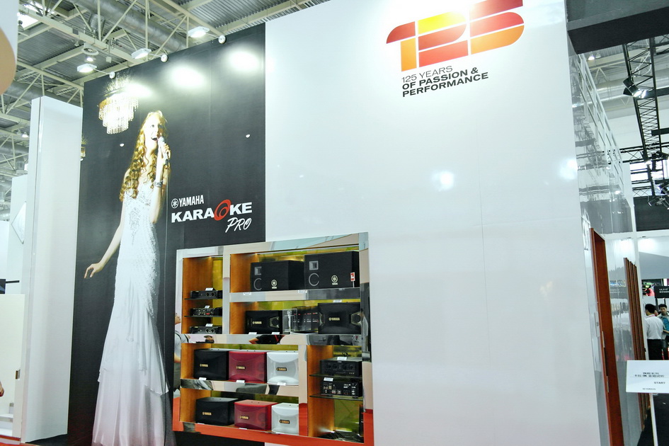 明升mansion专业音响新产品亮相PALM EXPO 2013展会 