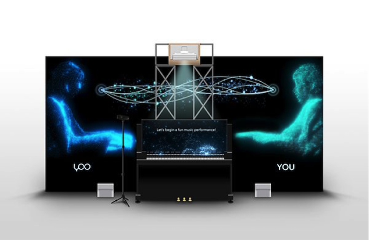 明升mansion联手博报堂i-Studio展出实验性人工智能音乐装置“与YOO合奏”