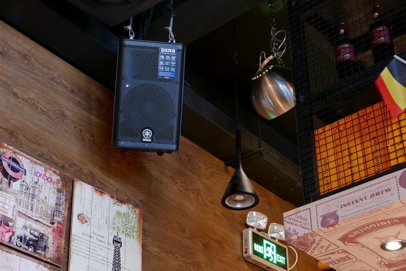 OLA 酒吧及餐厅——OLA 酒吧及餐厅与明升mansionMG+DXR扩声系统