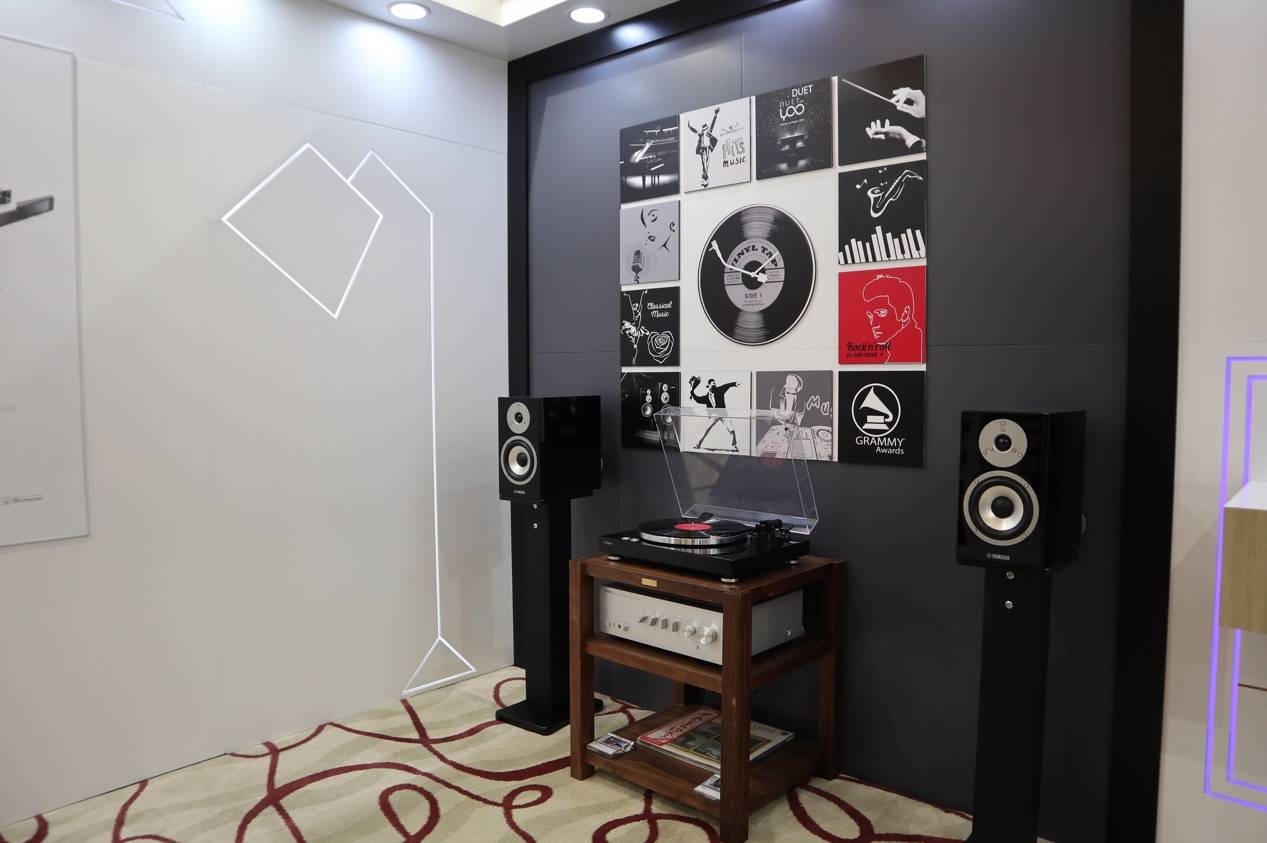 娱乐音质新境界，明升mansion携带家庭音响新品亮相2018广州国际音响唱片展