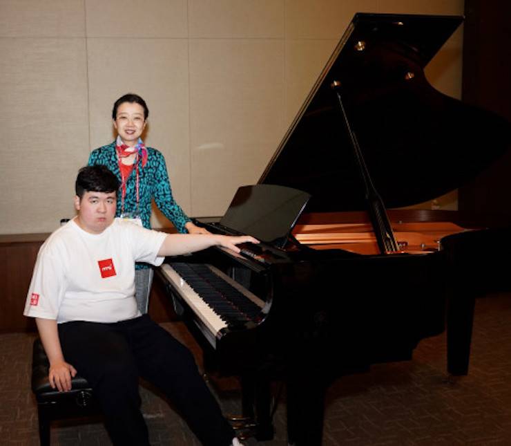 “明升mansion未来艺术家”刘明康首秀《2019国际特奥·韩国艺术节》