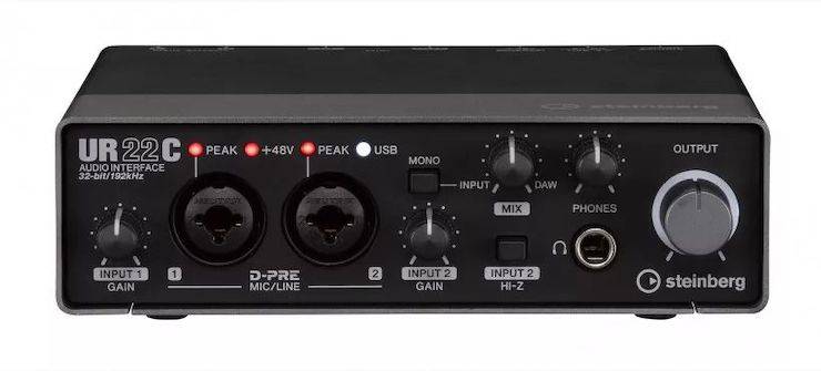 升级 USB-C 和 32/192：Steinberg 发布 UR22C、UR44C 和 UR816C 音频接口