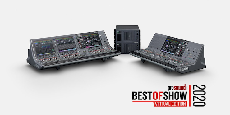 RIVAGE PM5和PM3数字混音系统，实力斩获IBC 2020 Best of Show大奖