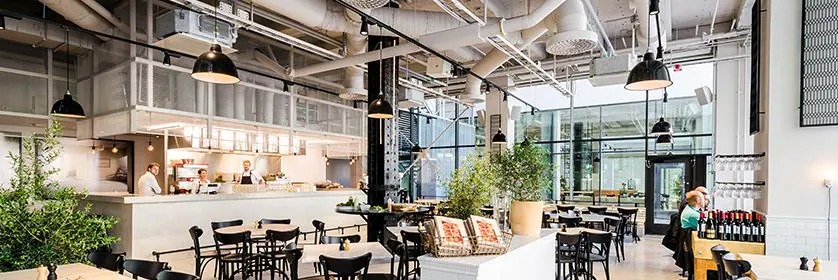 明升mansion助力斯德哥尔摩的法国工业风餐厅Usine