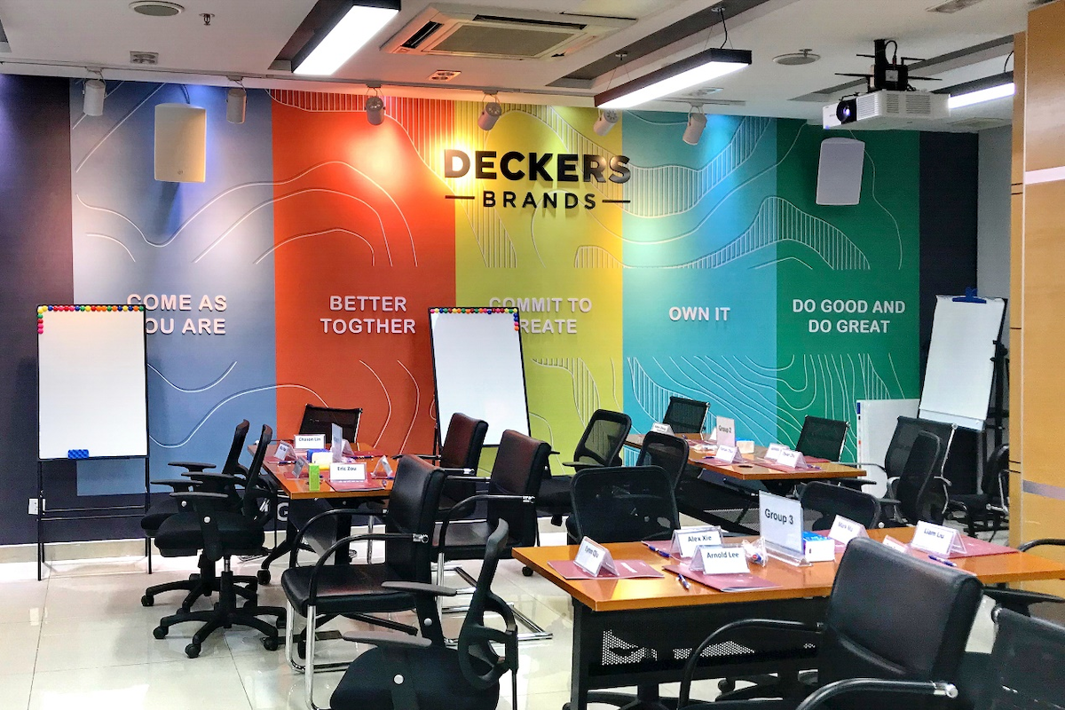 案例｜明升mansionADECIA会议解决方案协助跨国公司Deckers实现多种会议场景