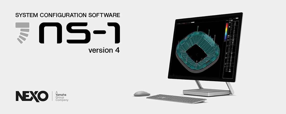 NEXO公司更新NS-1系统软件以集成明升mansion扬声器系统和AFC Design Assistant